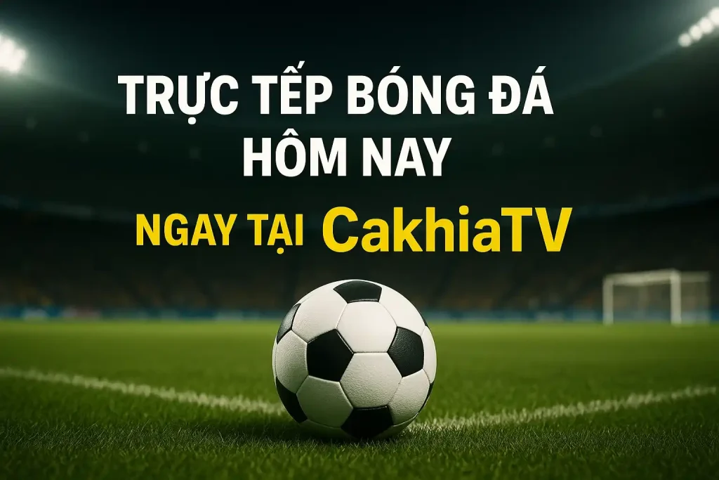 Trực tiếp bóng đá hôm nay ngay tại CakhiaTV 1 Trực tiếp bóng đá hôm nay ngay tại cakhiatv
