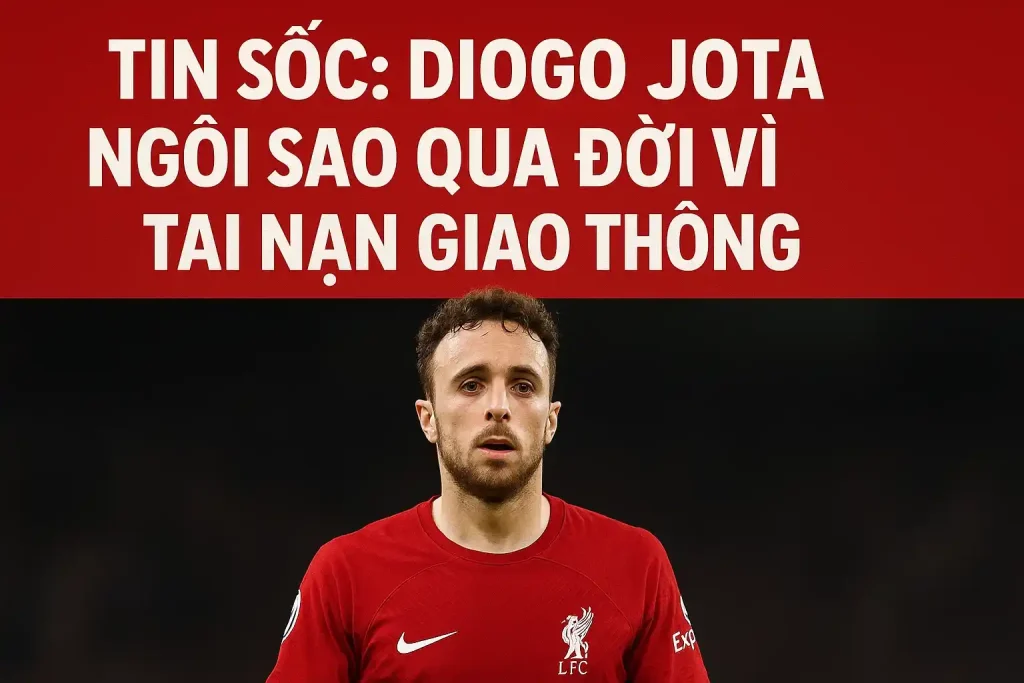 Tin sốc: Diogo Jota - Ngôi sao qua đời vì tai nạn giao thông 1 Tin sốc: Diogo Jota - Ngôi sao qua đời vì tai nạn giao thông