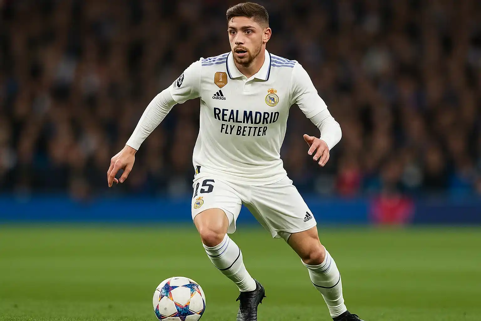 Federico Valverde: "Chim ưng" của Real Madrid, bay cao vút 4 Valverde luôn là người mở ra các pha tấn công sắc bén cho Real Madrid