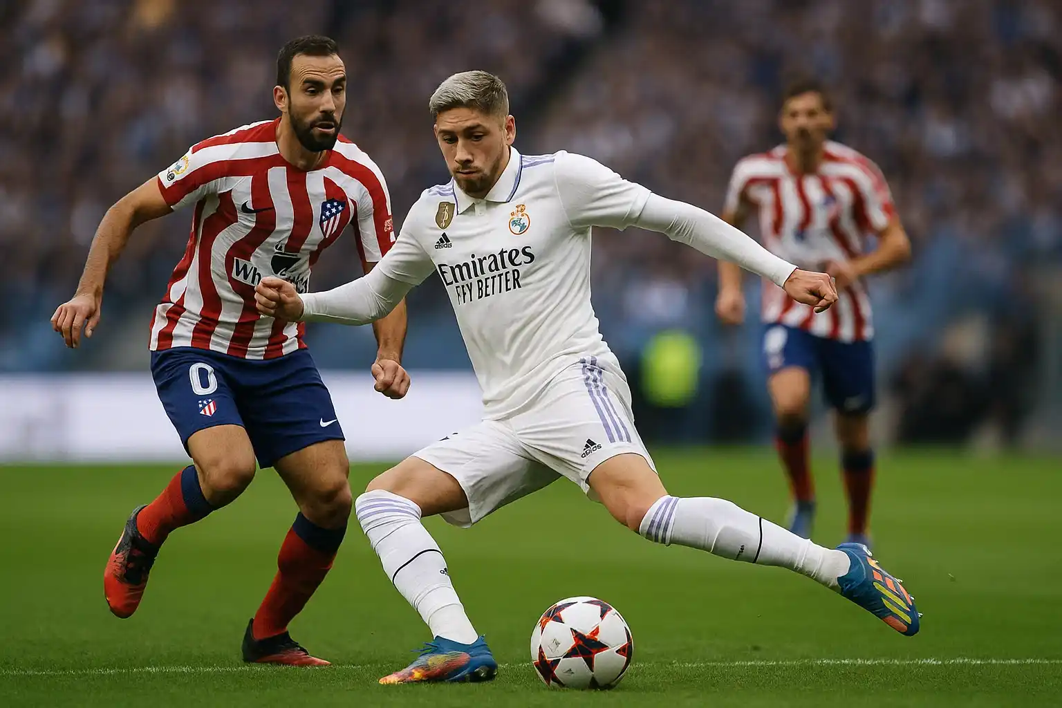 Federico Valverde: "Chim ưng" của Real Madrid, bay cao vút 3 Valverde xuất sắc hỗ trợ phòng ngự và chuyển trạng thái nhanh chóng
