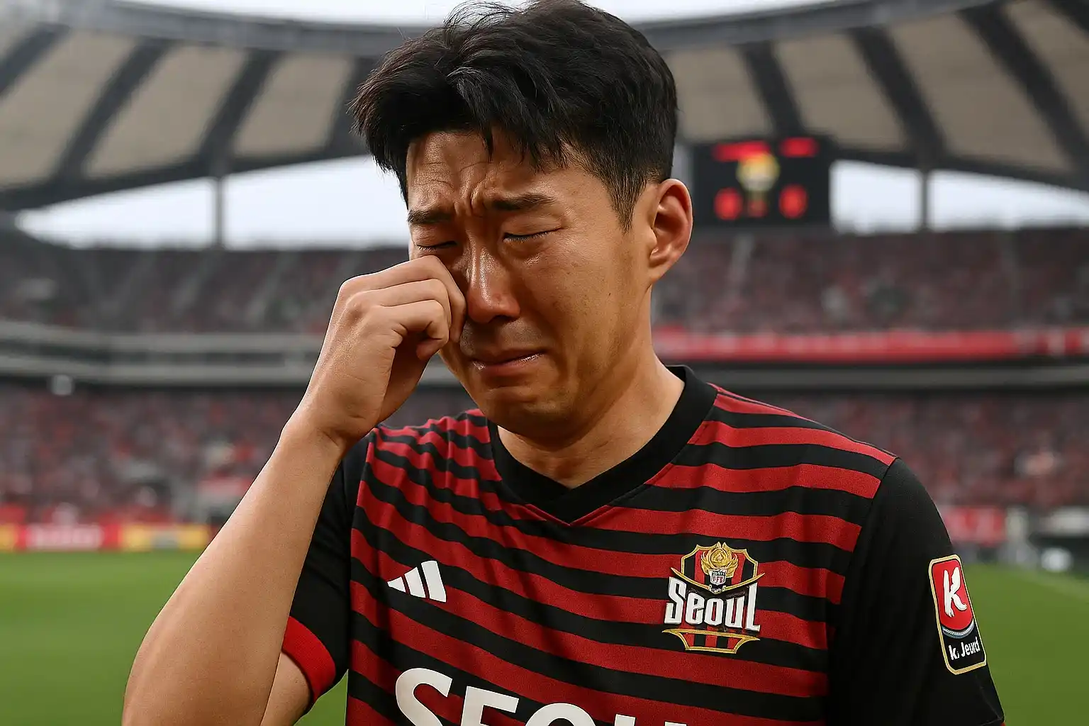 Son Heung Min bật khóc xúc động khi chia tay Spurs 2025 3 Son Heung Min rơi nước mắt chia tay Seoul đầy cảm xúc