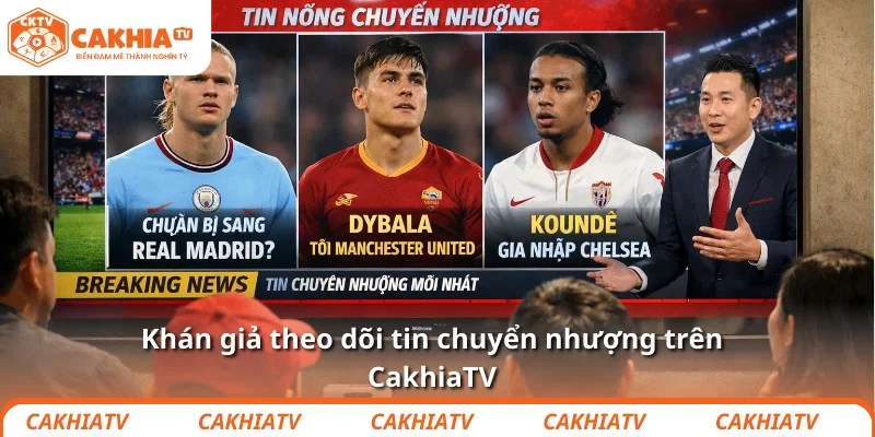 Carrick muốn hớt tay Chelsea vụ Vitor Roque trước giờ chốt 4 Khán giả theo dõi tin chuyển nhượng trên CakhiaTV