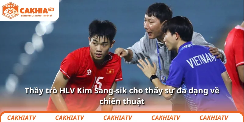 U23 Việt Nam Và Hành Trình Thăng Hoa Tại VCK U23 Châu Á 3 Thầy trò HLV Kim Sang-sik cho thấy sự đa dạng về chiến thuật