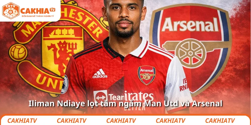 Man Utd, Arsenal tranh Iliman Ndiaye giá 75 triệu gây sốc 2 Iliman Ndiaye lọt tầm ngắm Man Utd và Arsenal