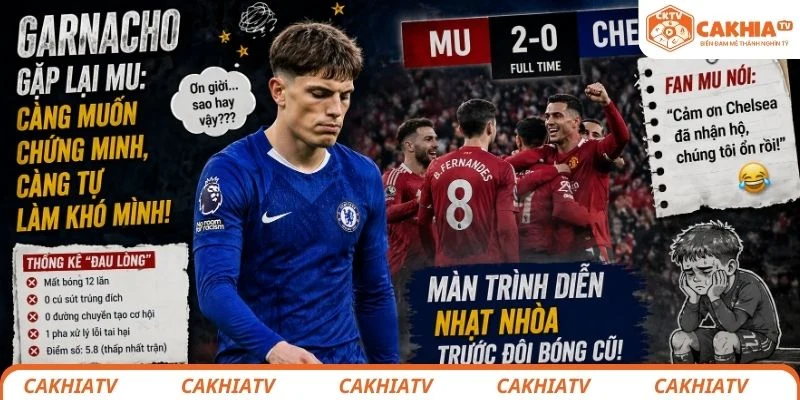 MU bán Garnacho: “tống khứ tài năng”, giữ lại phòng thay đồ? 3 Khoảnh khắc Garnacho đối đầu MU: Càng muốn chứng minh, càng… tự làm khó mình