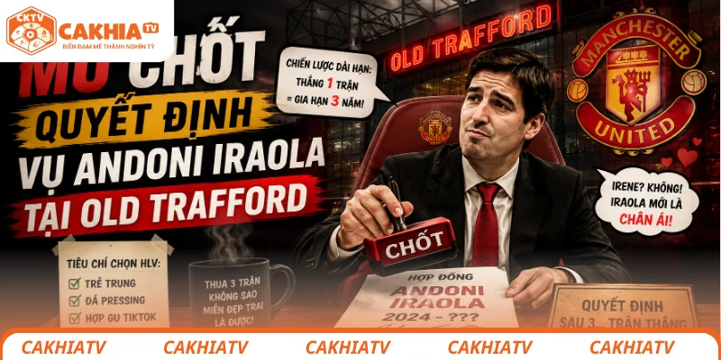 MU chốt quyết định vụ Andoni Iraola tại Old Trafford